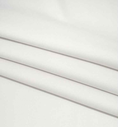Простыня Сатин на резинке Белая