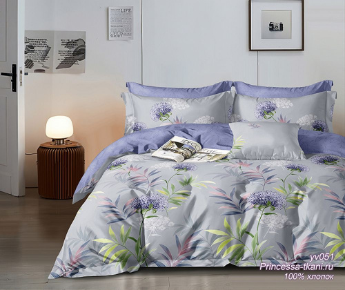 КПБ Поплин на резинке Арт. yv051